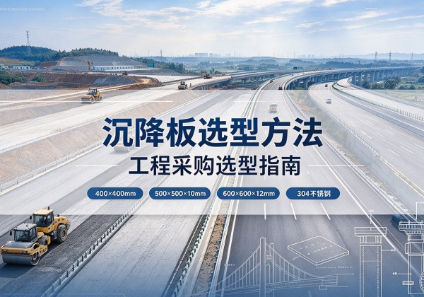 鸡泽沉降板选择方法